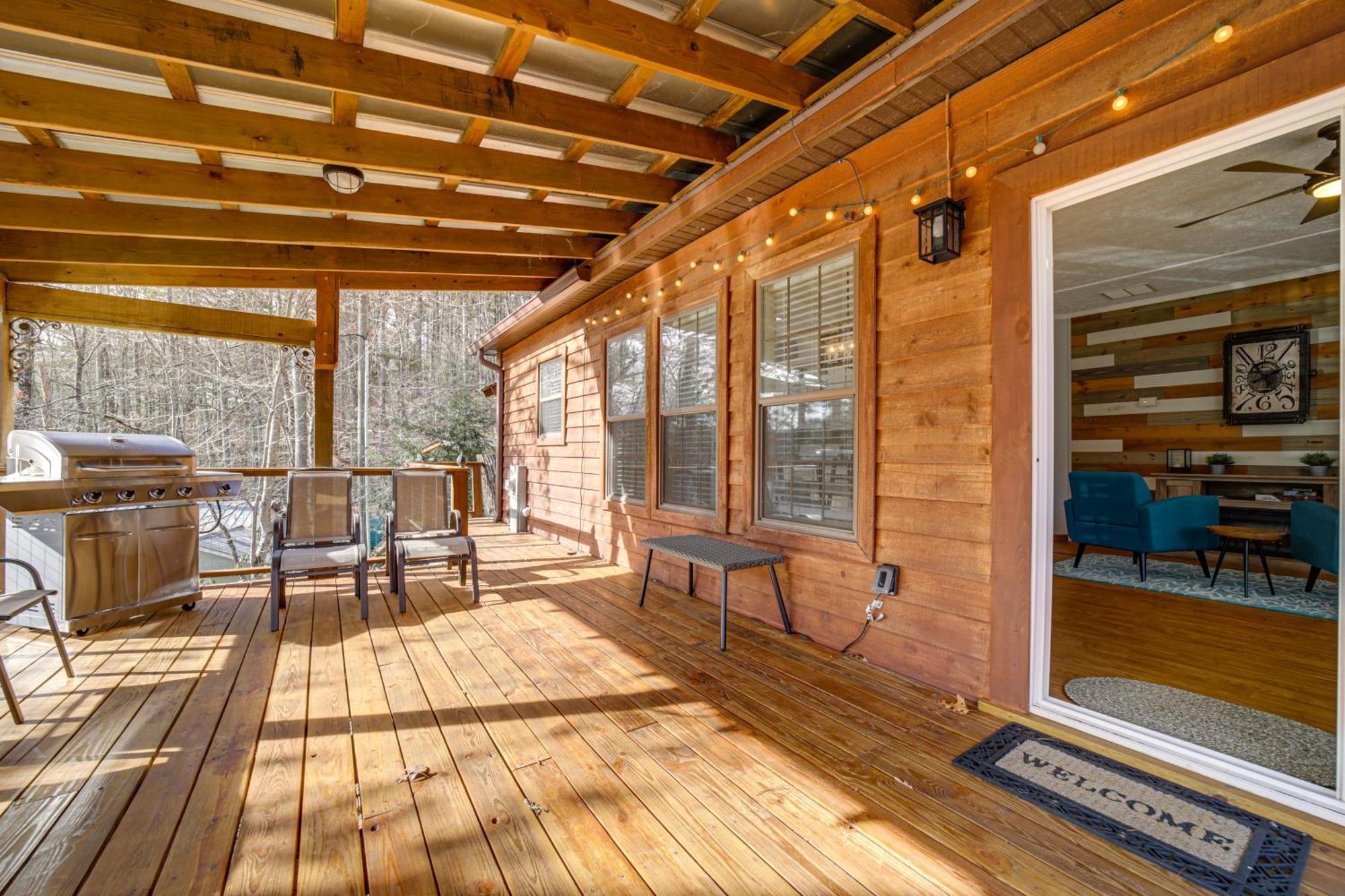 Lakeside Cashiers Cabin With Private Boat Dock! Cullowhee ภายนอก รูปภาพ