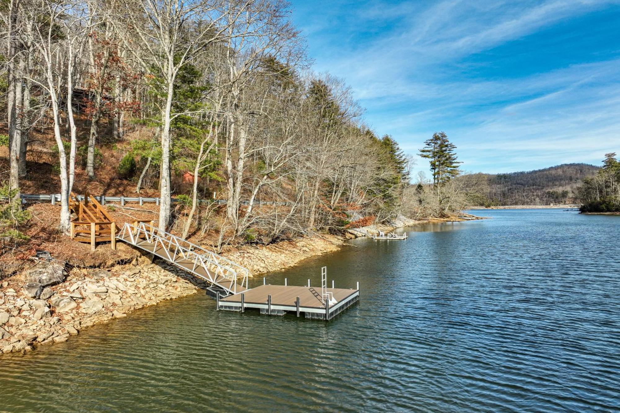 Lakeside Cashiers Cabin With Private Boat Dock! Cullowhee ภายนอก รูปภาพ