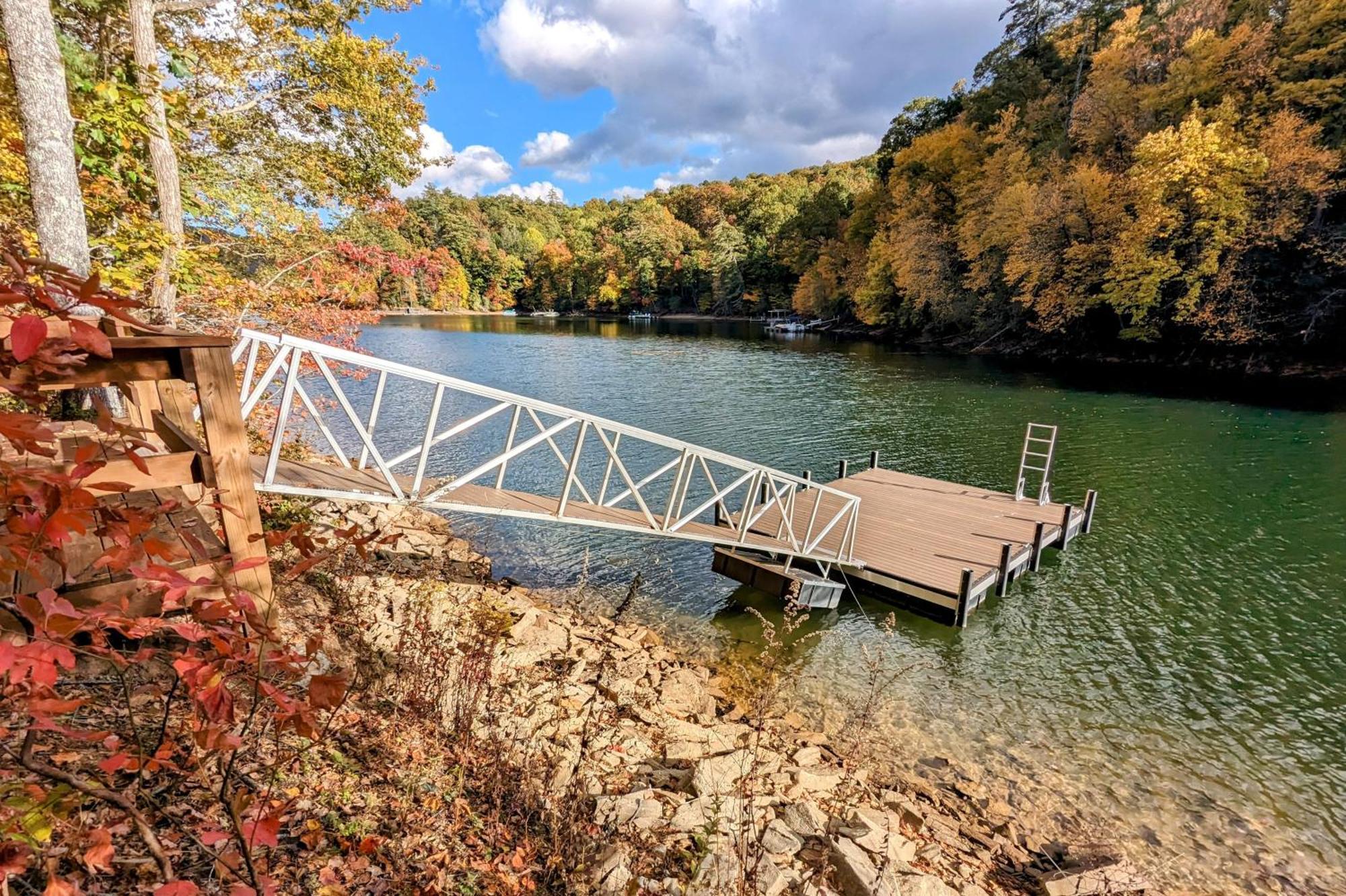 Lakeside Cashiers Cabin With Private Boat Dock! Cullowhee ภายนอก รูปภาพ